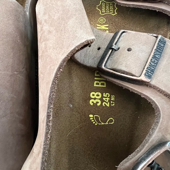 Birkenstock Tan Sandals with Contoured Footbed - Picture 2 of 5